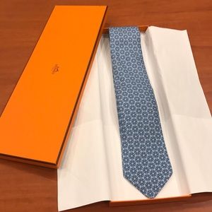 Authentic hermes tie